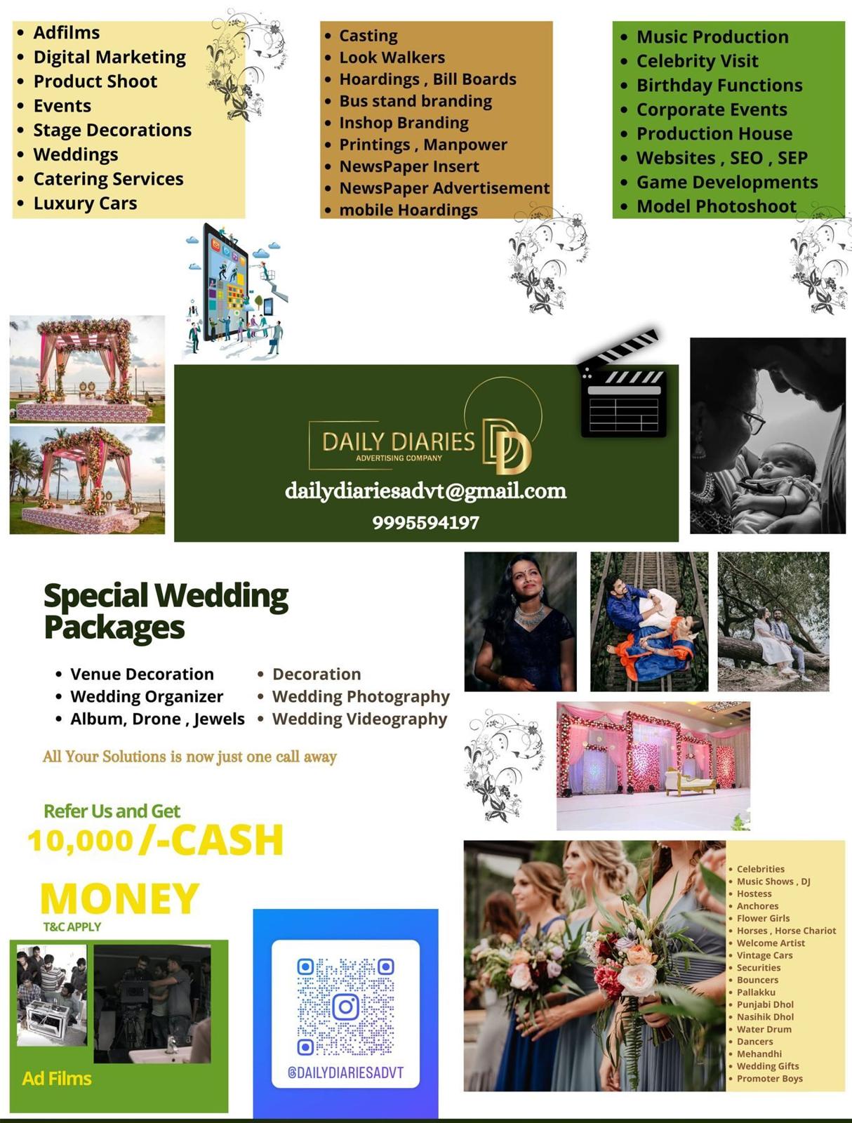 Daily Diaries services poster
